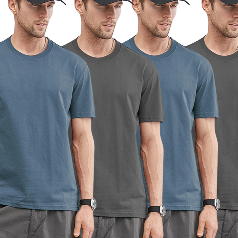 Pague 2 Leve 4 - Camiseta Confort Basica Algodão