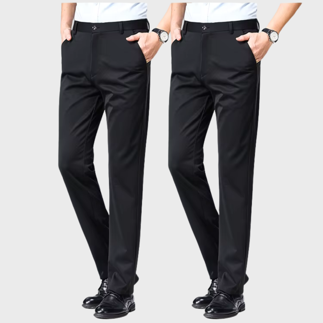 Kaufen Sie 1 Licht 2 | Alfaiataria Classic Social Calça + Couro Social Belt