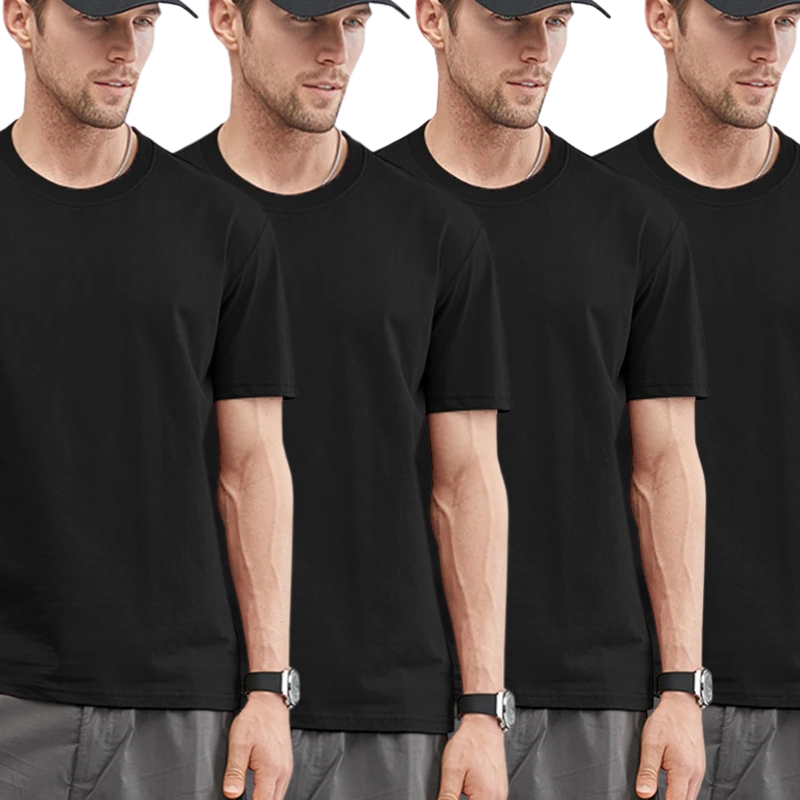 Pague 2 Leve 4 - Camiseta Confort Basica Algodão