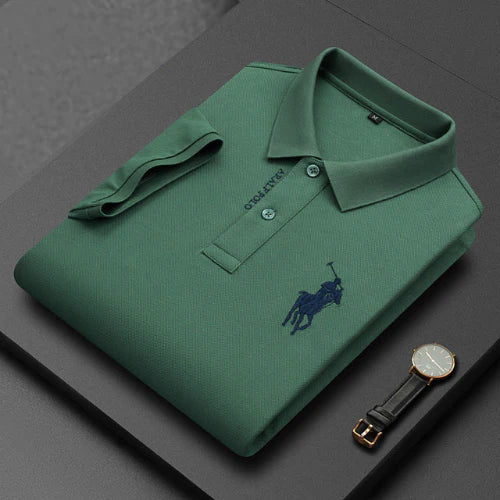 Kaufe 1 und bekomme 2 | Poloshirt von Ralph Urban + Uhr als Geschenk