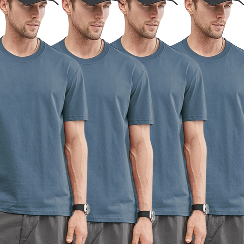 Pague 2 Leve 4 - Camiseta Confort Basica Algodão