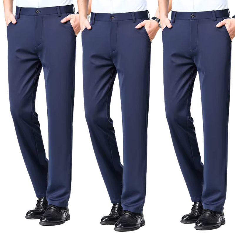COMPRE 1 E LEVE 3 | Calça Social Clássica Alfaiataria + Cinto de Brinde