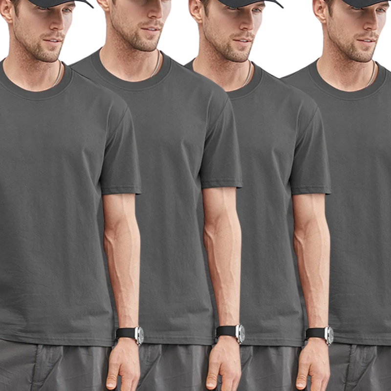 Pague 2 Leve 4 - Camiseta Confort Basica Algodão