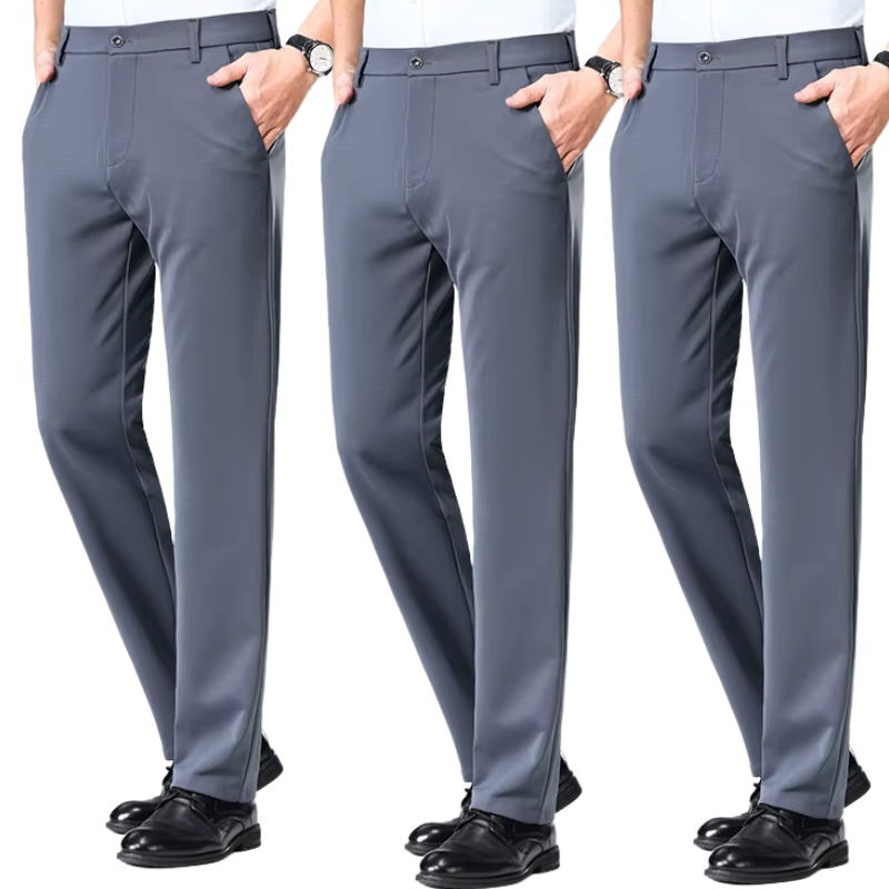 COMPRE 1 E LEVE 3 | Calça Social Clássica Alfaiataria + Cinto de Brinde