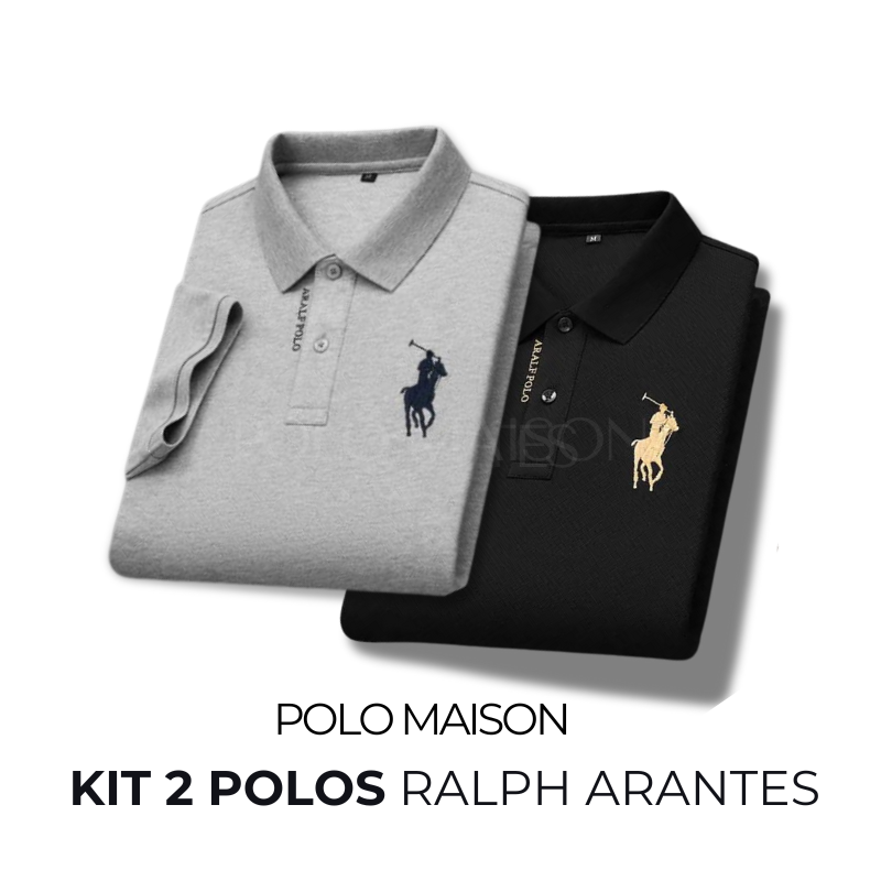Kaufe 1 und bekomme 2 | Poloshirt von Ralph Urban + Uhr als Geschenk