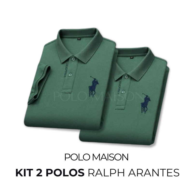 Kaufe 1 und bekomme 2 | Poloshirt von Ralph Urban + Uhr als Geschenk