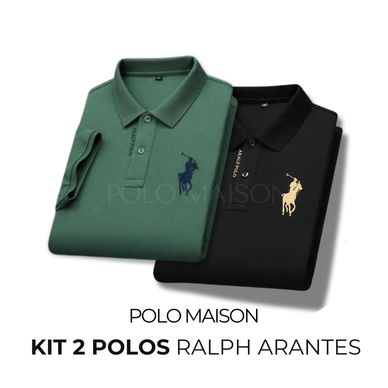 Kaufe 1 und bekomme 2 | Poloshirt von Ralph Urban + Uhr als Geschenk