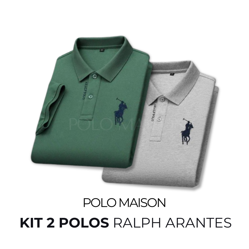 Kaufe 1 und bekomme 2 | Poloshirt von Ralph Urban + Uhr als Geschenk