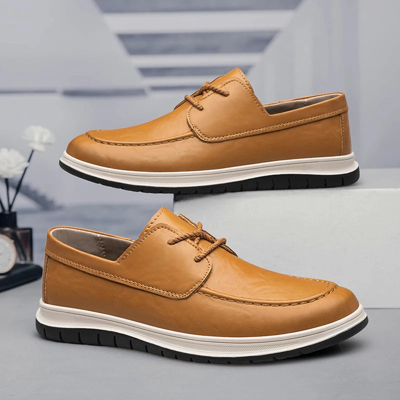 Lässiger Oxford-Mokassin