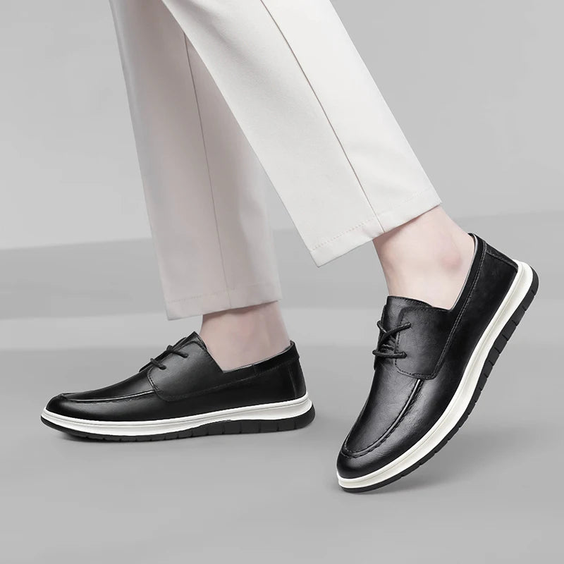 Lässiger Oxford-Mokassin
