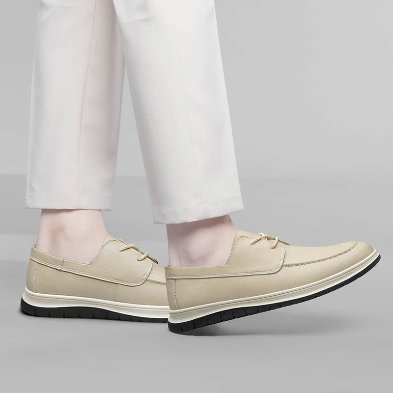Lässiger Oxford-Mokassin