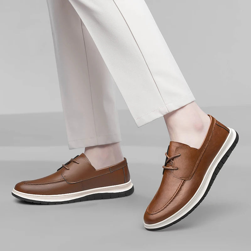 Lässiger Oxford-Mokassin