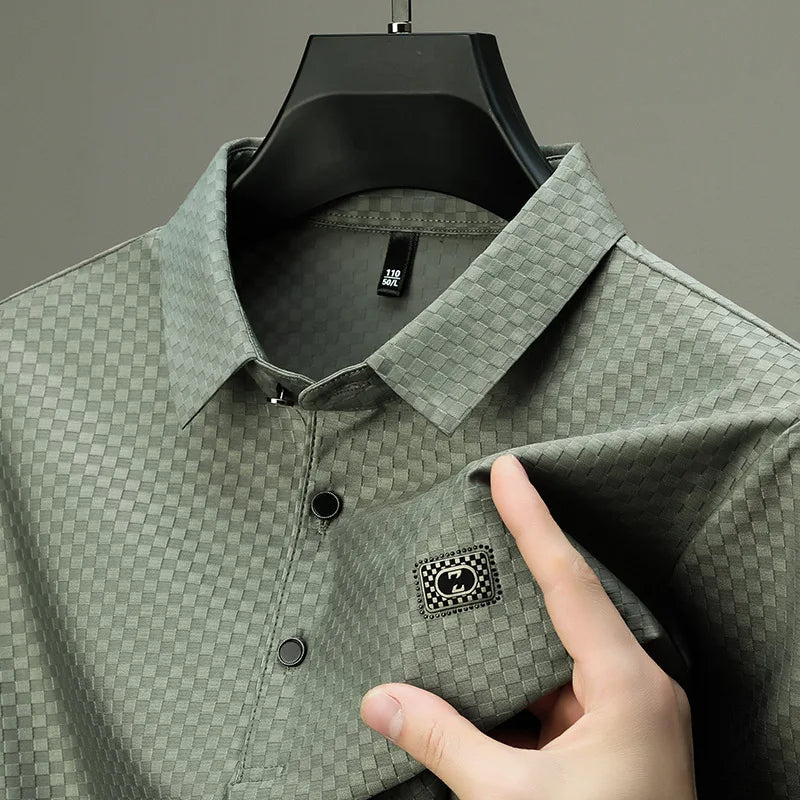 Prime Line Seiden-Gelo-Poloshirt