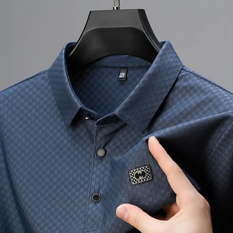 Prime Line Seiden-Gelo-Poloshirt