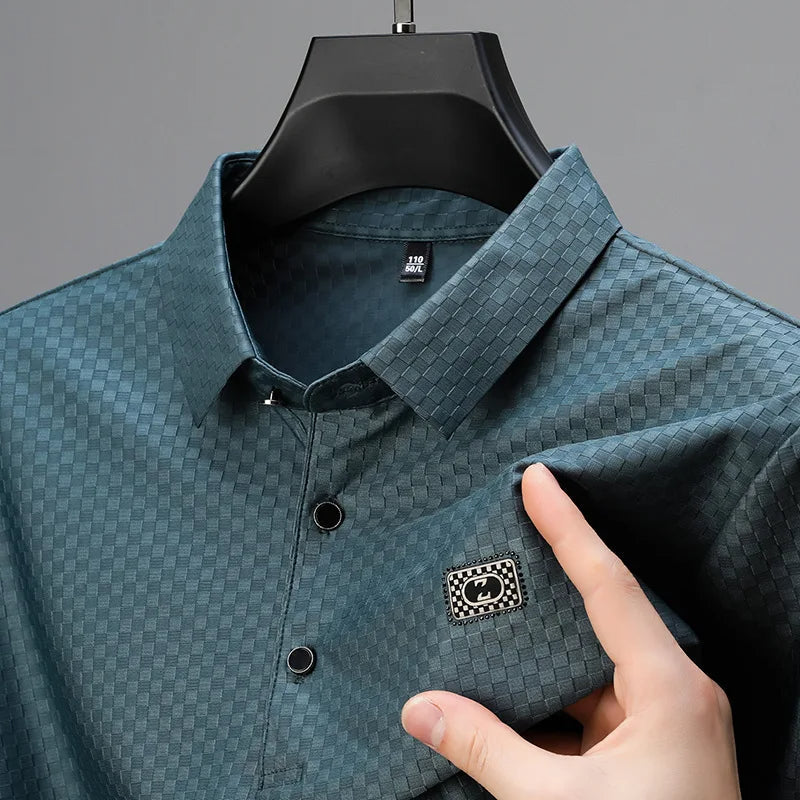 Prime Line Seiden-Gelo-Poloshirt