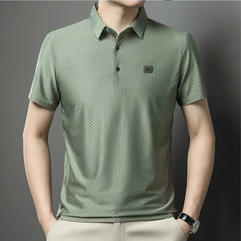 Prime Line Seiden-Gelo-Poloshirt