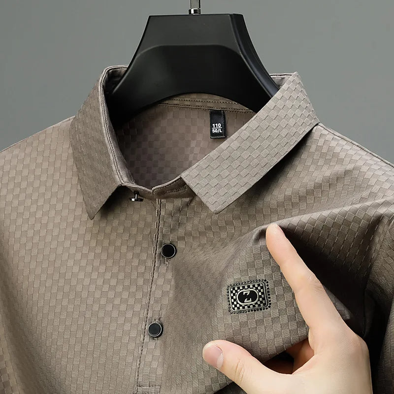 Prime Line Seiden-Gelo-Poloshirt