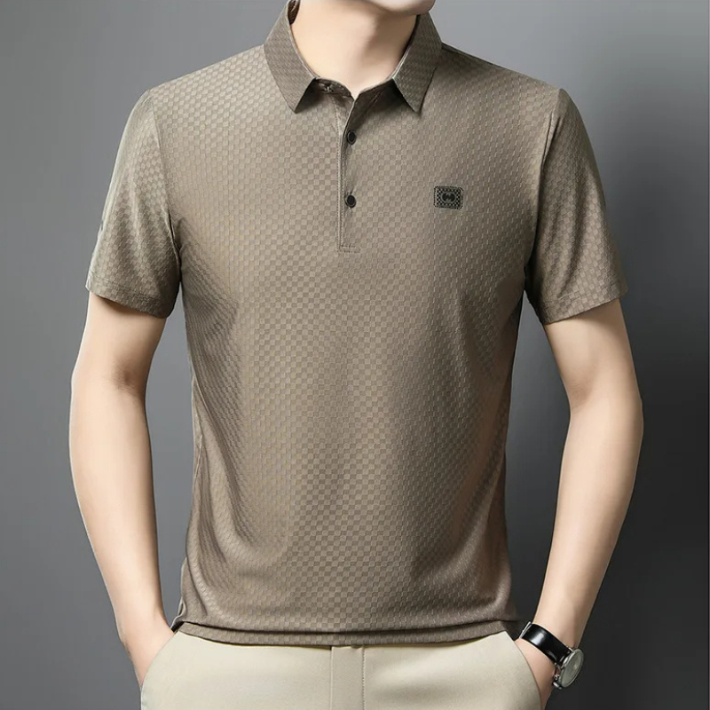 Prime Line Seiden-Gelo-Poloshirt