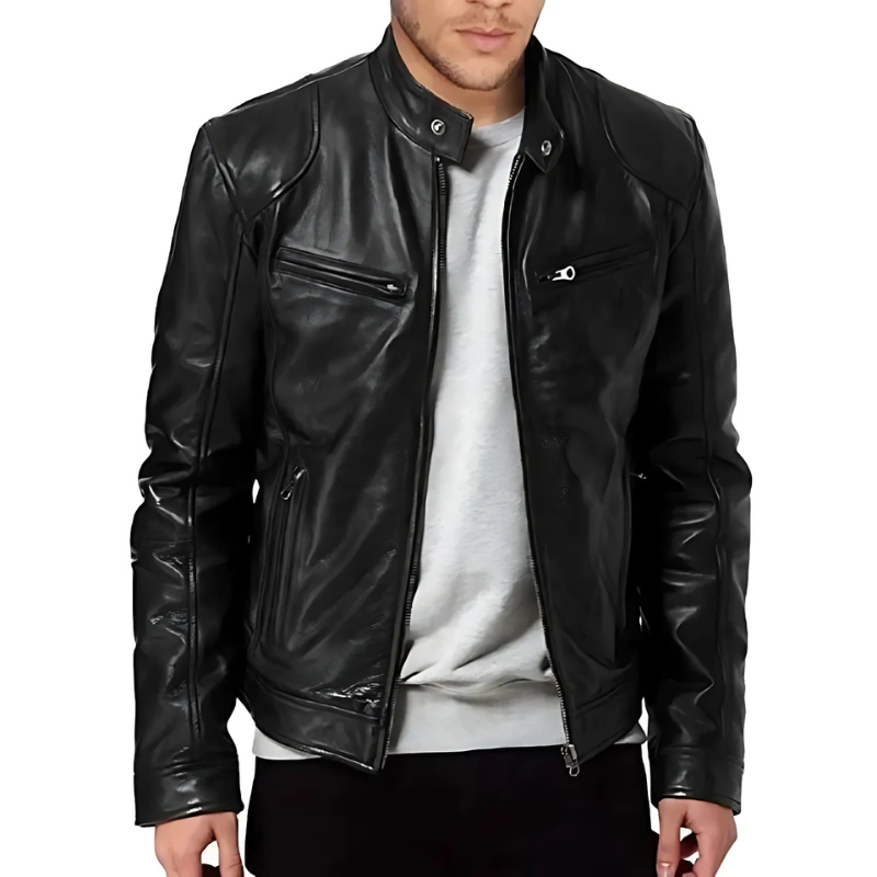 Maverick Men's Leather Jacket