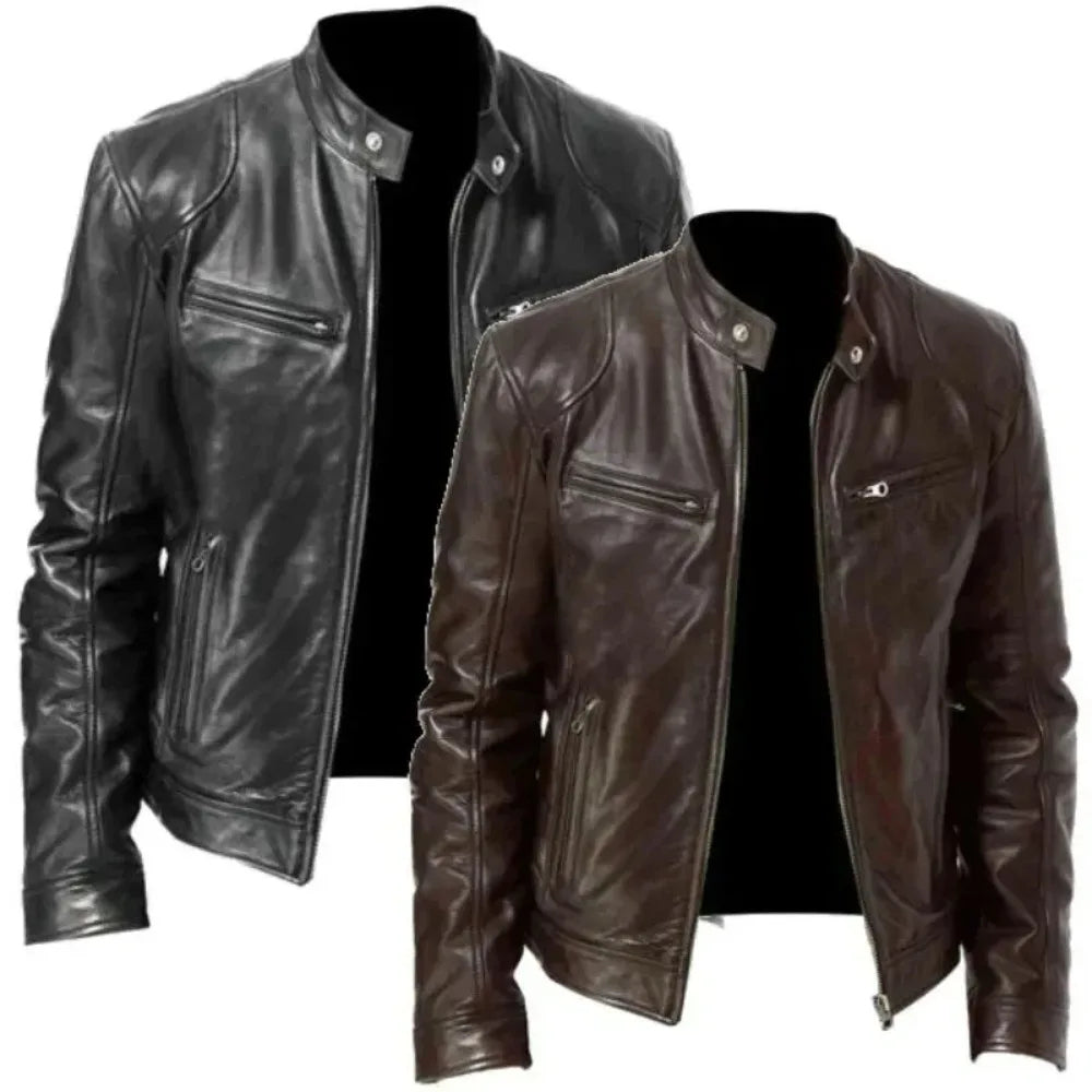 Maverick Men's Leather Jacket