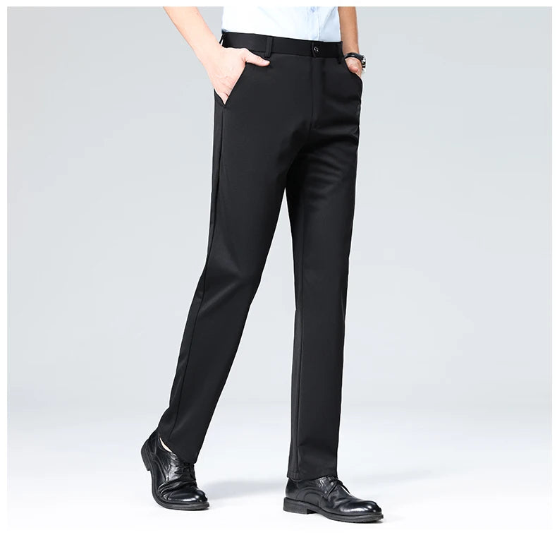 COMPRE 1 E LEVE 3 |  Calça Social Clássica Alfaiataria + Cinto de Brinde