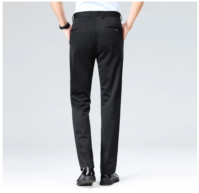 Achetez-en 1, obtenez-en 2 | Pantalon classique sur mesure + ceinture en cuir