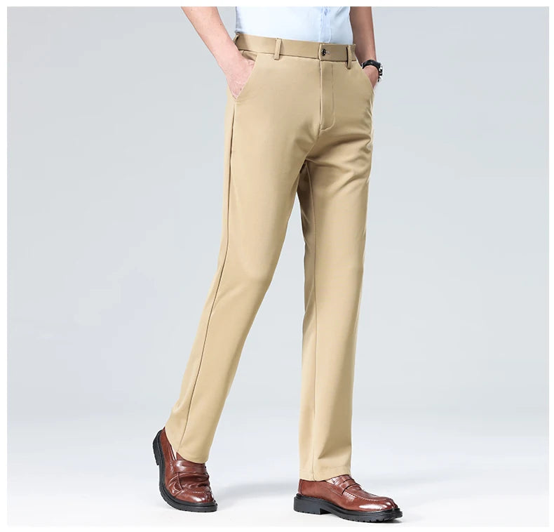 Achetez-en 1, obtenez-en 2 | Pantalon classique sur mesure + ceinture en cuir