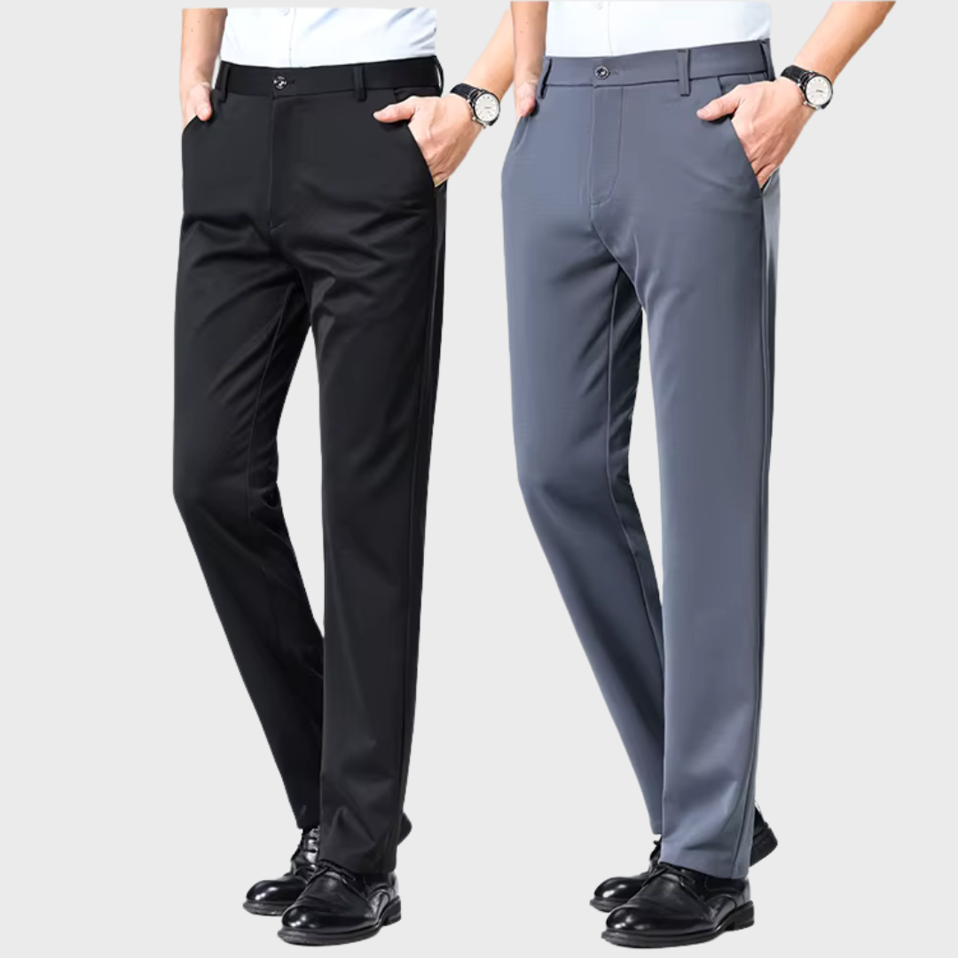 Achetez-en 1, obtenez-en 2 | Pantalon classique sur mesure + ceinture en cuir