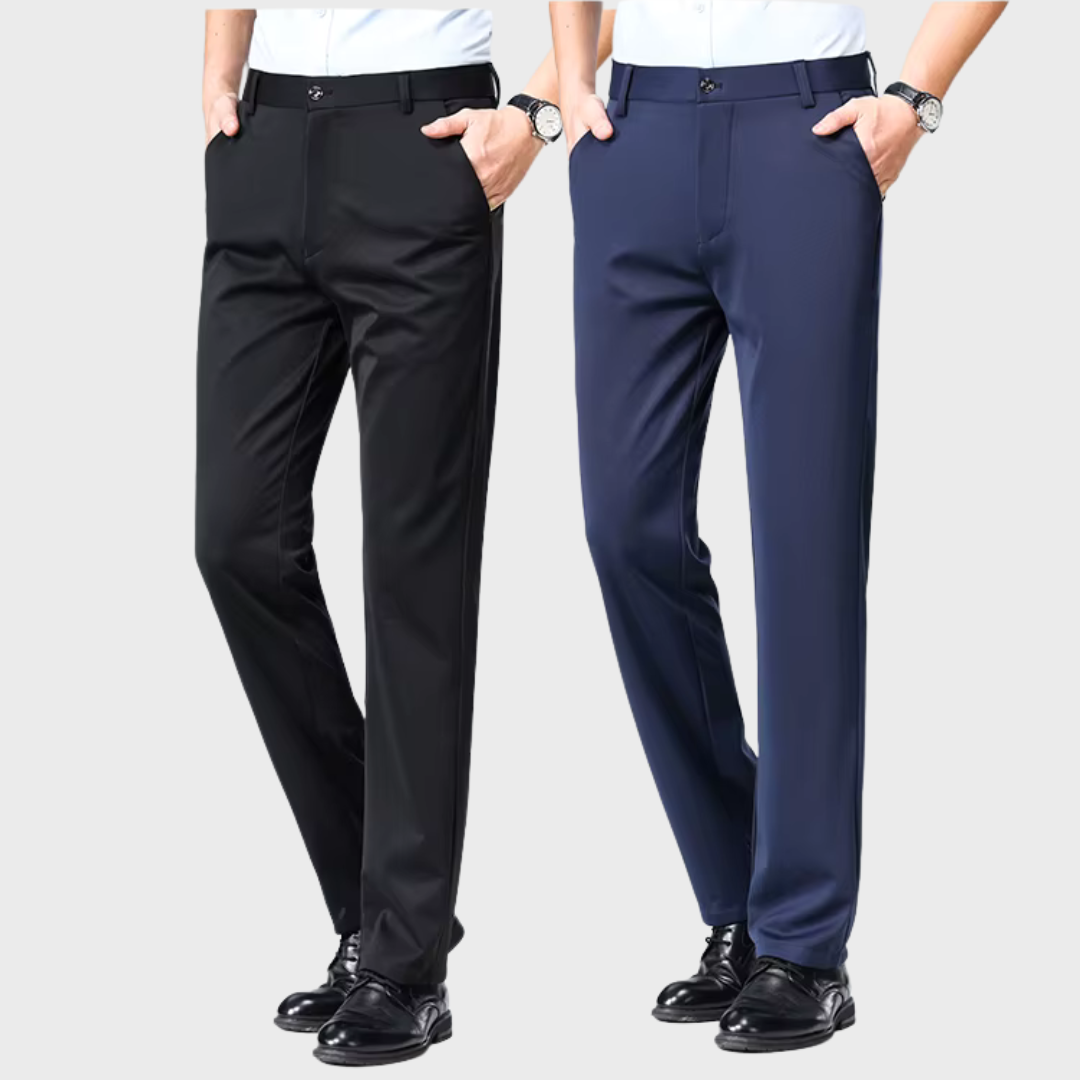 Achetez-en 1, obtenez-en 2 | Pantalon classique sur mesure + ceinture en cuir