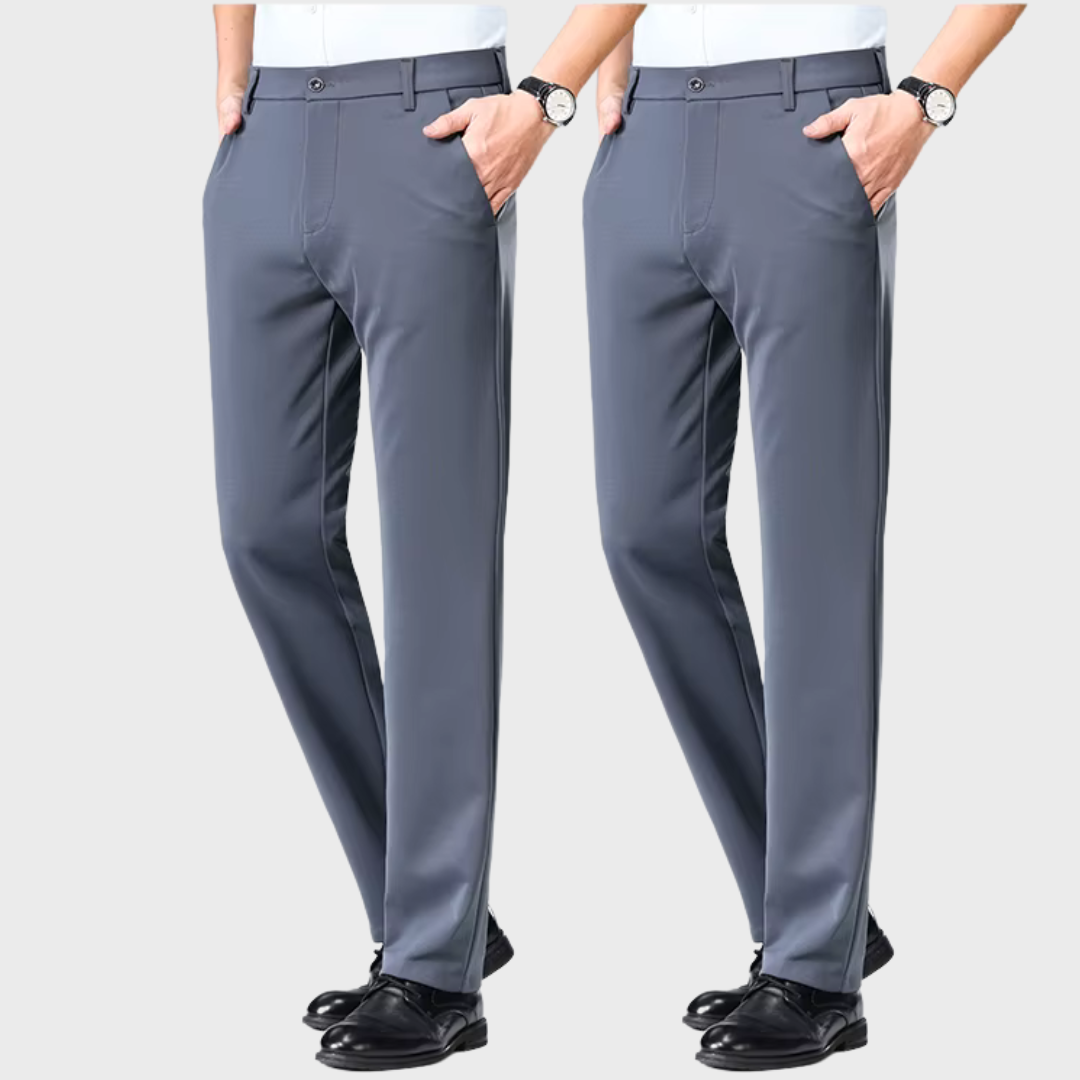 Achetez-en 1, obtenez-en 2 | Pantalon classique sur mesure + ceinture en cuir