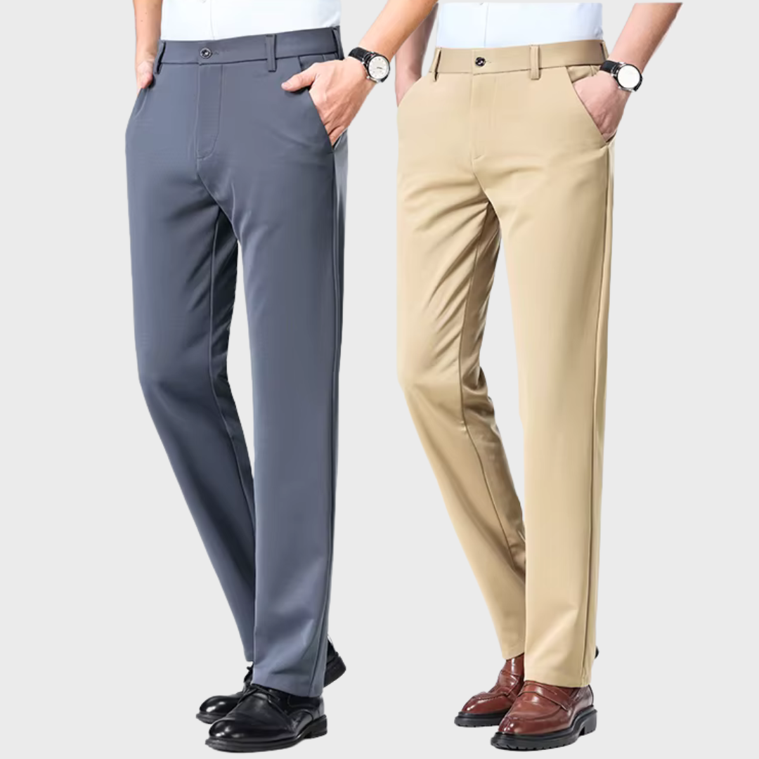 Achetez-en 1, obtenez-en 2 | Pantalon classique sur mesure + ceinture en cuir