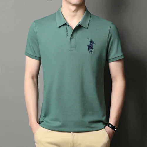 Kaufe 1 und bekomme 2 | Poloshirt von Ralph Urban + Uhr als Geschenk 