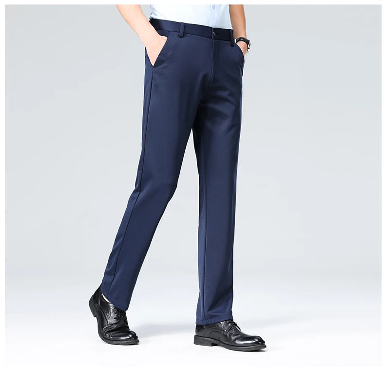 COMPRE 1 E LEVE 3 |  Calça Social Clássica Alfaiataria + Cinto de Brinde
