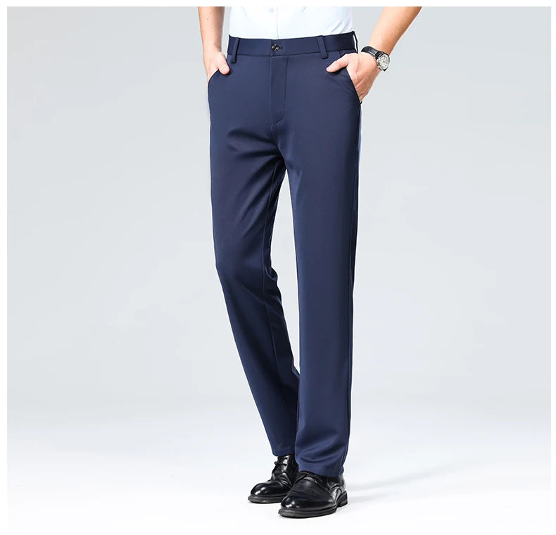 Achetez-en 1, obtenez-en 2 | Pantalon classique sur mesure + ceinture en cuir