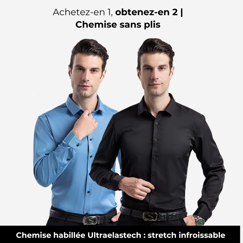 Achetez-en 1, obtenez-en 2 | T-shirt social Elastech - Antirides + cadeaux offerts