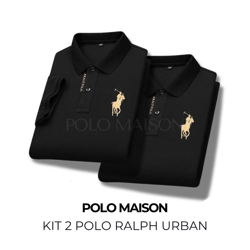 Kaufe 1 und bekomme 2 | Poloshirt von Ralph Urban + Uhr als Geschenk 