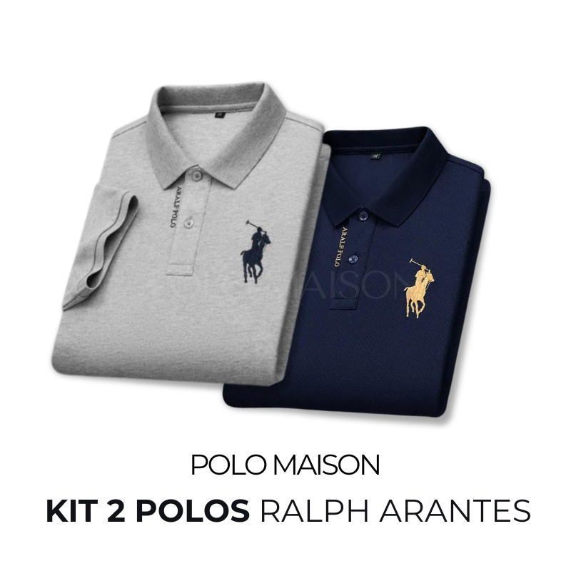 Kaufe 1 und bekomme 2 | Poloshirt von Ralph Urban + Uhr als Geschenk 
