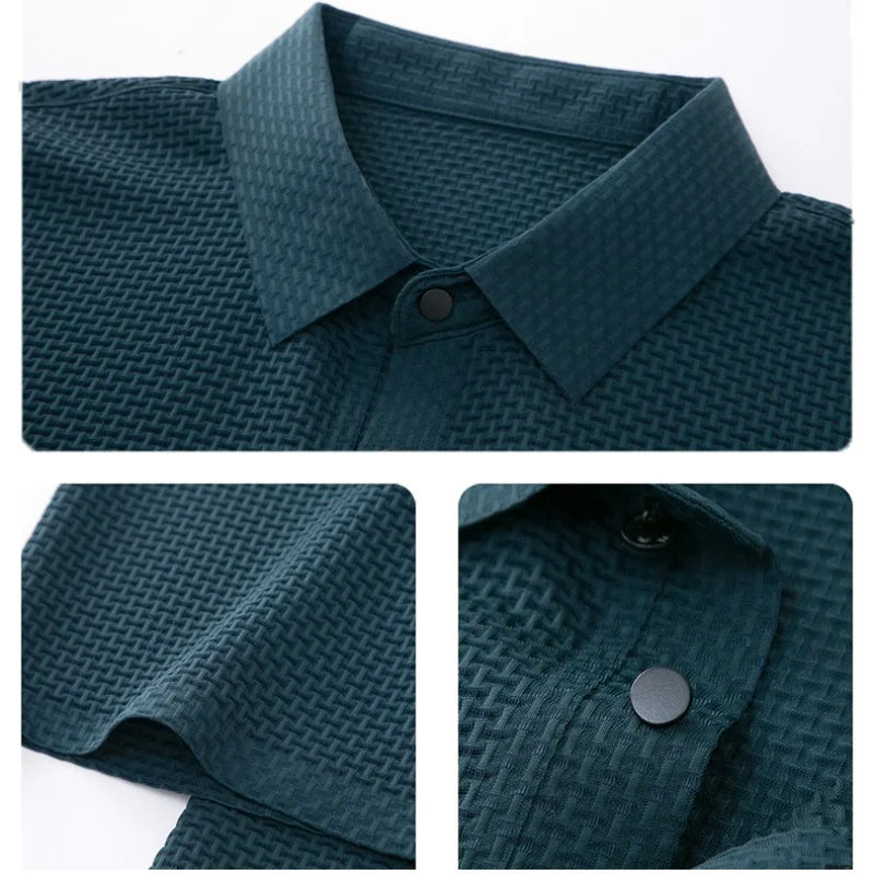 Compre 3 Leve 5 - Camisa Polo Fresh Seda Gelo + Relogio de Brinde