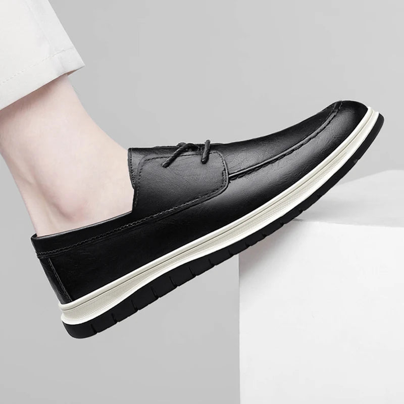 Lässiger Oxford-Mokassin