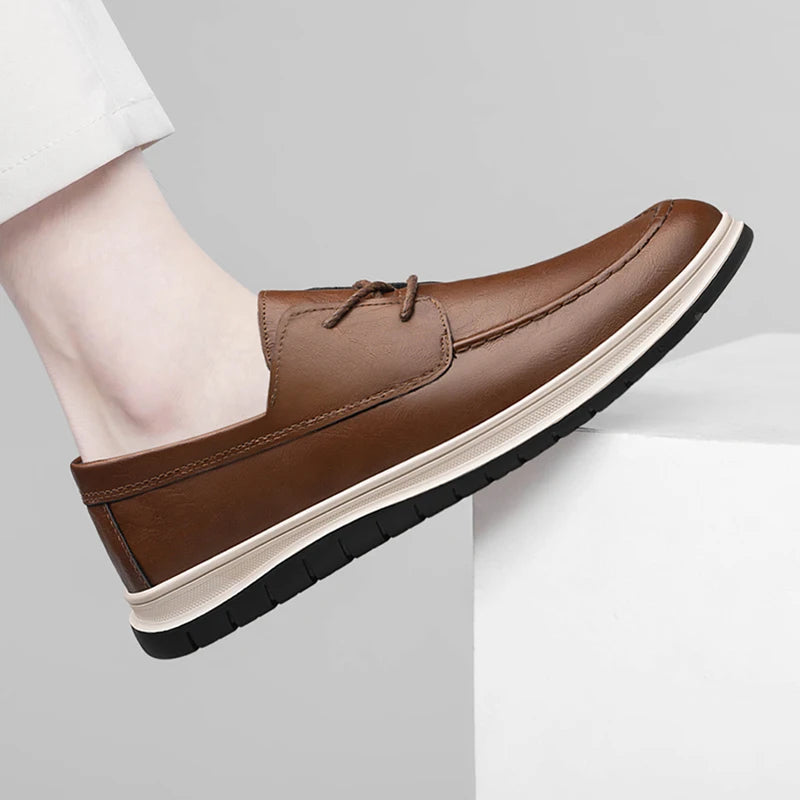 Lässiger Oxford-Mokassin