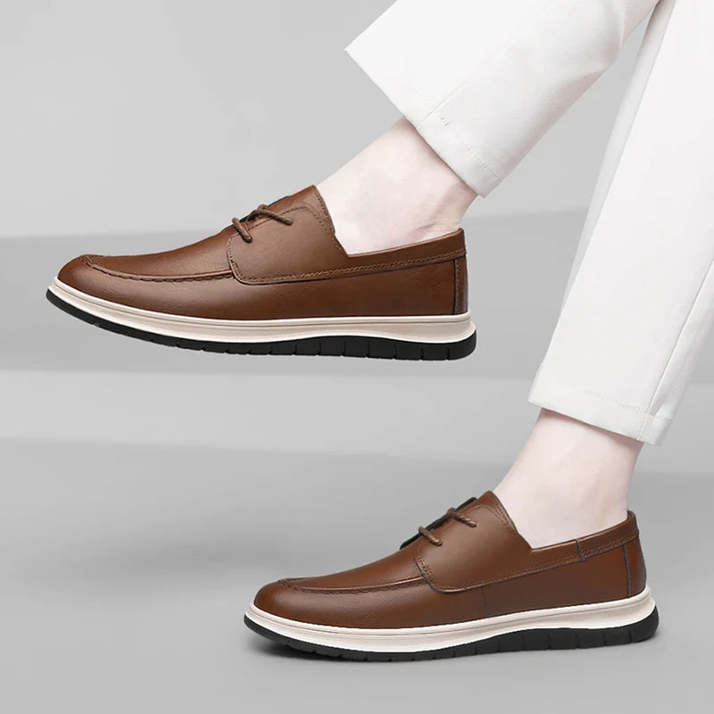 Lässiger Oxford-Mokassin