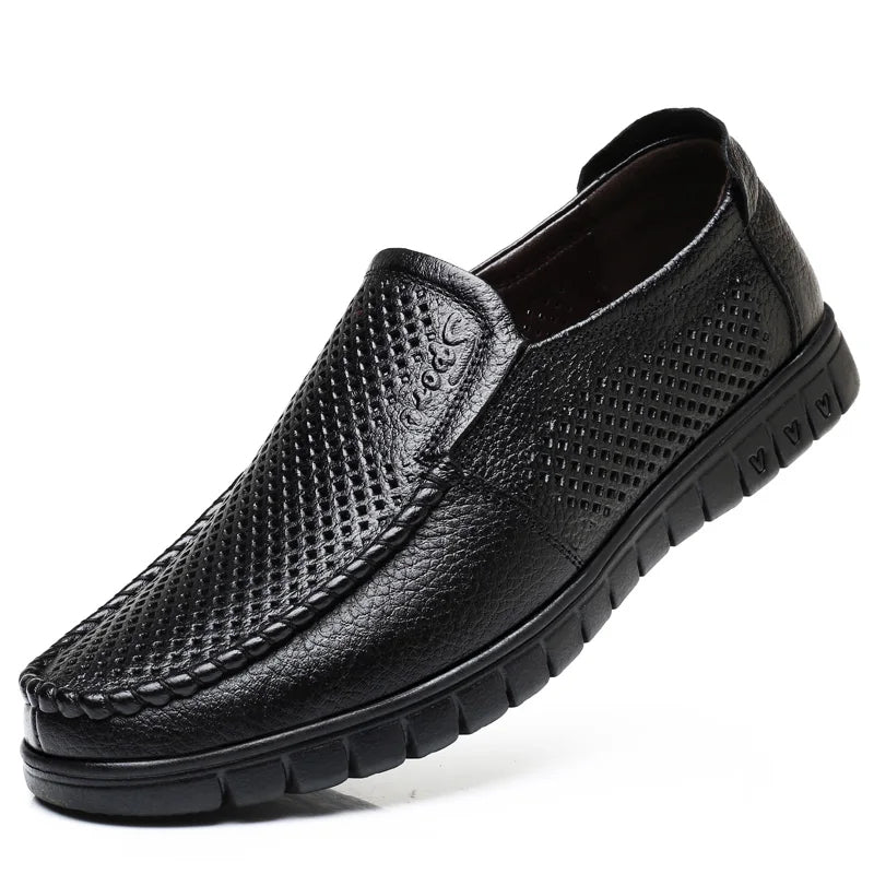 Pague 1 Leve 2 | Mocassim de couro legitimo Adão + brindes