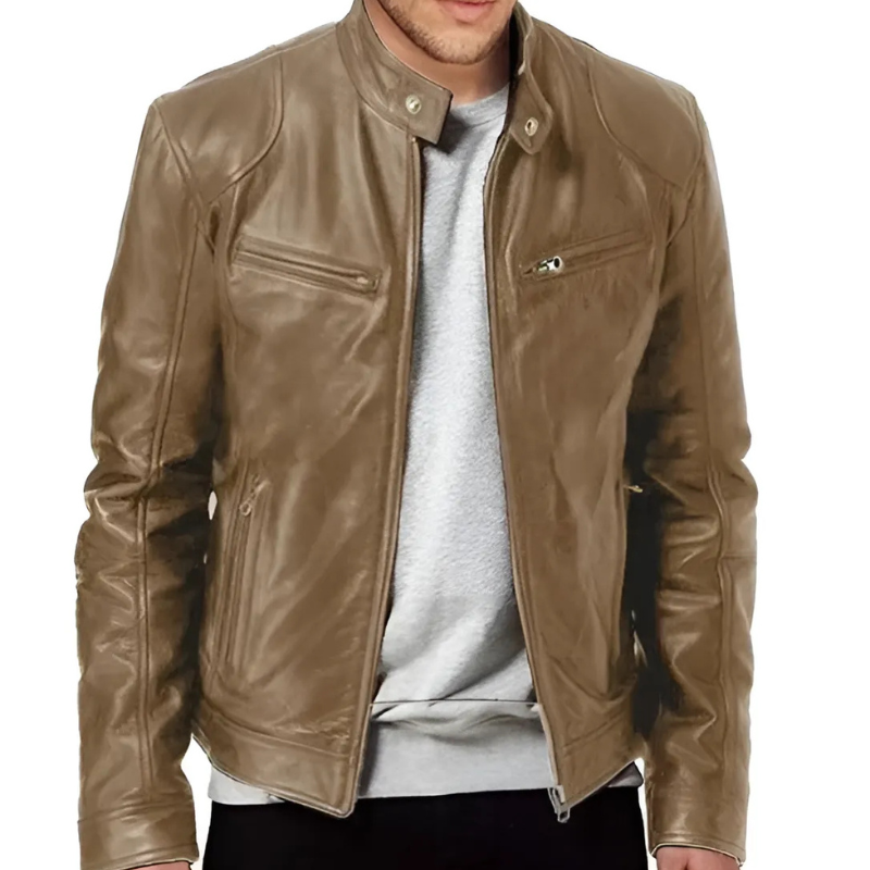 Maverick Men's Leather Jacket